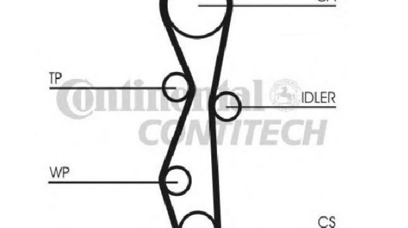 Curea distributie Citroen C4 (2004->) [LC_] 0816G3