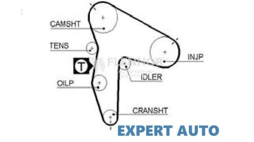 Curea distributie Mitsubishi L200 (1996-2007)[K7_T,K6_T] 24315 42200