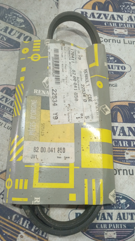 Curea transmisie cu caneluri Dacia Sandero, 8200041850