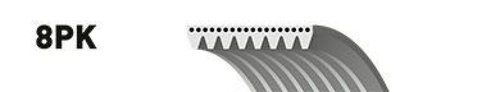 Curea transmisie cu caneluri MAZDA 6 Hatchback (GG) (2002 - 2008) GATES 8PK1173 piesa NOUA