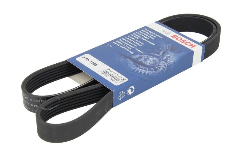 Curea transmisie cu caneluri RENAULT CLIO IV (2012 - 2016) BOSCH 1 987 947 577 piesa NOUA