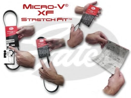 Curea transmisie cu caneluri VOLVO S40 II (MS) (2004 - 2016) GATES 5PK705SF piesa NOUA