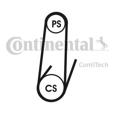 Curea transmisie cu caneluri VW CRAFTER 30-50 caroserie (2E) (2006 - 2016) CONTITECH 4PK711 ELAST pi...