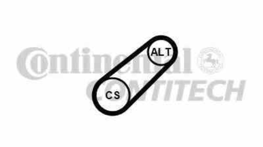 Curea transmisie cu caneluri VW UP CONTITECH 6PK701 ELAST