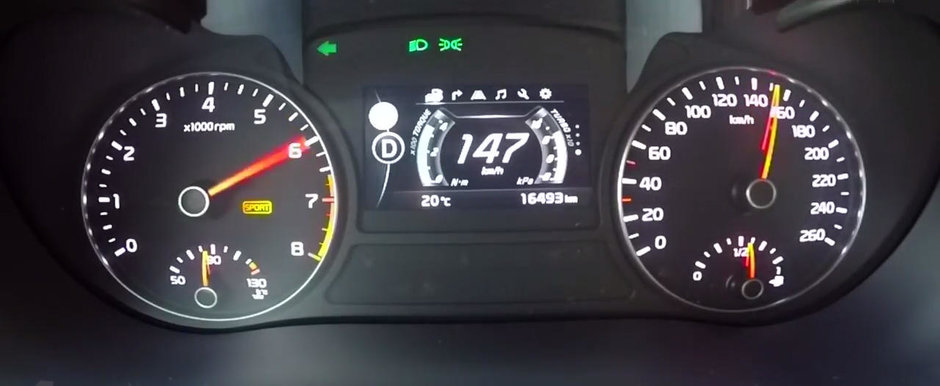 Curiozitatea zilei: Cat de repede accelereaza o masina sud-coreeana cu motor turbo de 245 CP?