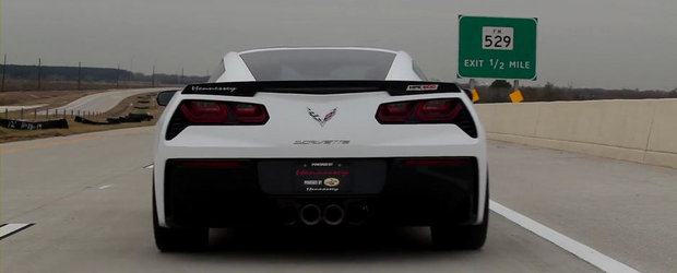 Curiozitatea Zilei: Cat de repede accelereaza un Chevrolet Corvette de 700 cai putere?