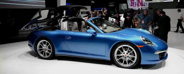 Curiozitatea Zilei: Cum functioneaza plafonul electric al noului Porsche 911 Targa