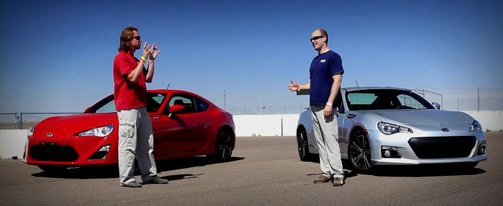Curiozitatea Zilei: Cum se descurca noul Scion FRS in fata modelului... Subaru BRZ Curiozitatea Zilei: Cum se descurca noul Scion FRS in fata modelului... Subaru BRZ
