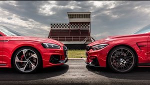 Cursa dintre Audi RS5 si BMW M4 ne arata de ce tractiunea integrala e cea mai buna alegere