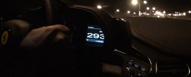 Curse ilegale la 325 de km/h - Audi RS6 vs. Ferrari 458 Italia