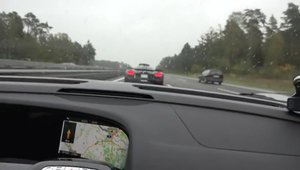 Curse la 330+ km/h: 918 Spyder si Agera R se intrec pe autostrada germana