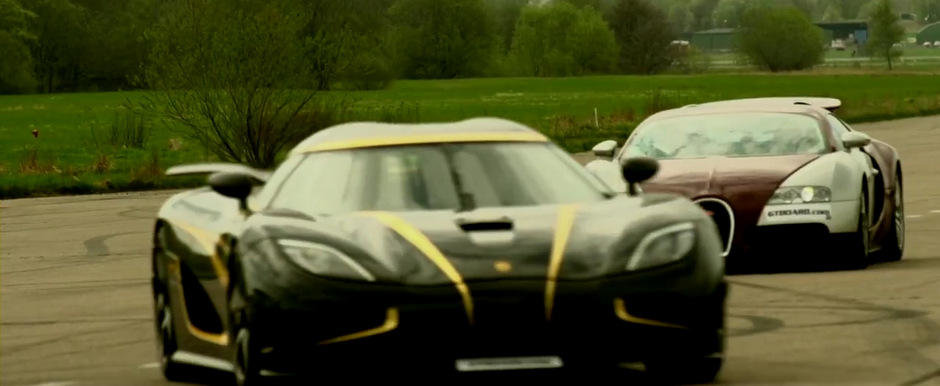 Curse legale: Bugatti Veyron versus Koenigsegg Agera Curse legale: Bugatti Veyron versus Koenigsegg Agera