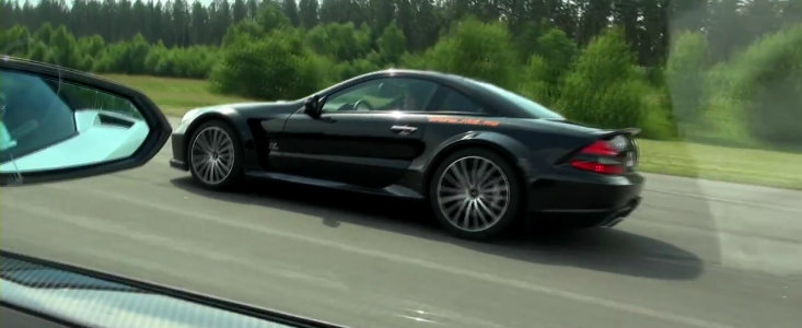 Curse Legale: Lamborghini Gallardo Performante vs. Mercedes SL65 AMG Black Series Curse Legale: Lamborghini Gallardo Performante vs. Mercedes SL65 AMG Black Series