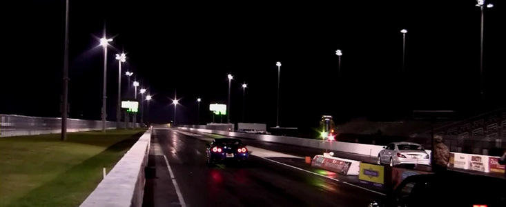 Curse Legale: Nissan GT-R si Mercedes CLS63 AMG isi dau intalnire pe pista de drag Curse Legale: Nissan GT-R si Mercedes CLS63 AMG isi dau intalnire pe pista de drag