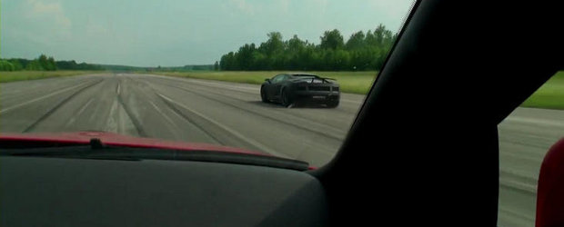 Curse Legale: Nissan GT-R vs. Lambo Gallardo Twin-Turbo - Un duel de 2.351 cai putere!