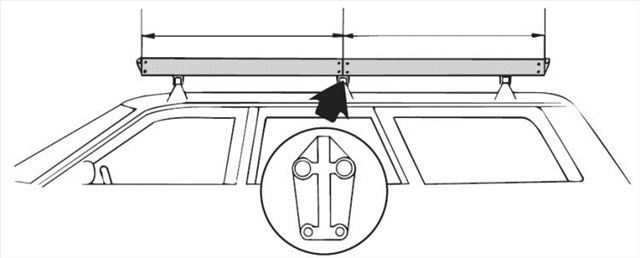 Cutie Bagaje, Suport Pavilion Thule 584000-THULE