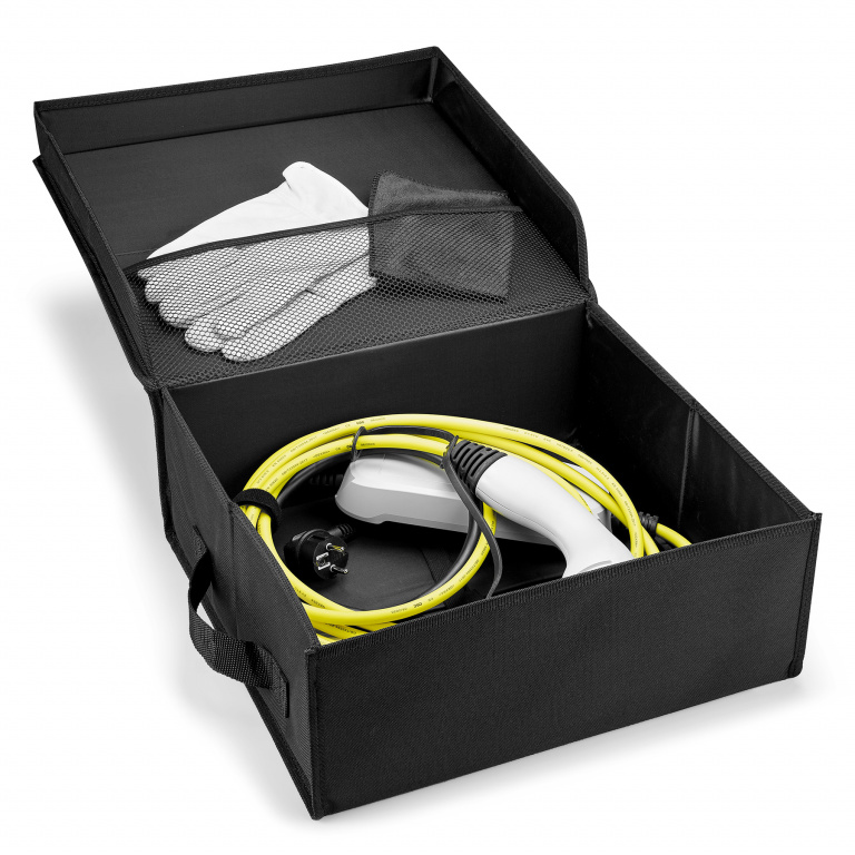 Cutie Pliabila Depozitare Cablu + Statie Incarcat Vehicule Electrice Pentru Priza Uz Casnic 230V / 6M Oe Audi Seat Skoda Volkswagen Negru 000054410A