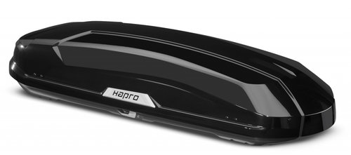 Cutie portbagaj Hapro Trivor 560 Negru Lucios, 216x90x46 cm, 560 Litri
