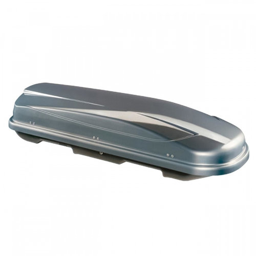 Cutie portbagaj Junior Aleo X-treme 450 Silver Aeroskin