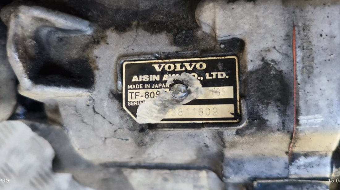 Cutie viteze automata Volvo XC60 4x4 2.4 d cod motor D5244T15 , an de fabricatie 2011 cod 31312609 / 1283165