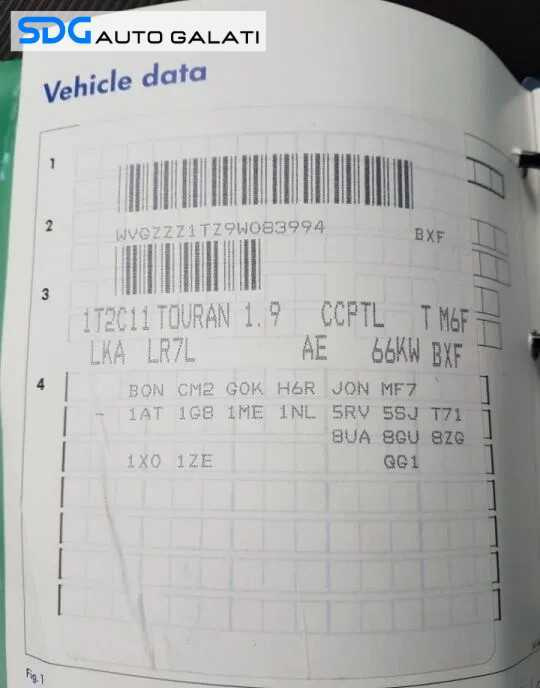 Cutie Viteze Manuala 1.9 TDI In 6 Trepte Volkswagen Touran 2003 - 2010 Cod LKA
