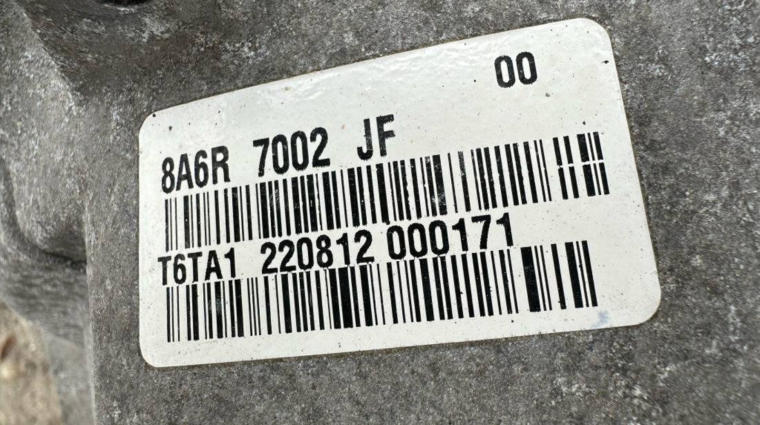 Cutie Viteze Manuala 5 Trepte Ford Fiesta Mk 6 1.25 1.3 B Benzina 2008 - 2016 Cod 8A6R-7002-JF 98WT-7F096-HA 98WT-7F096-GA [X3109]