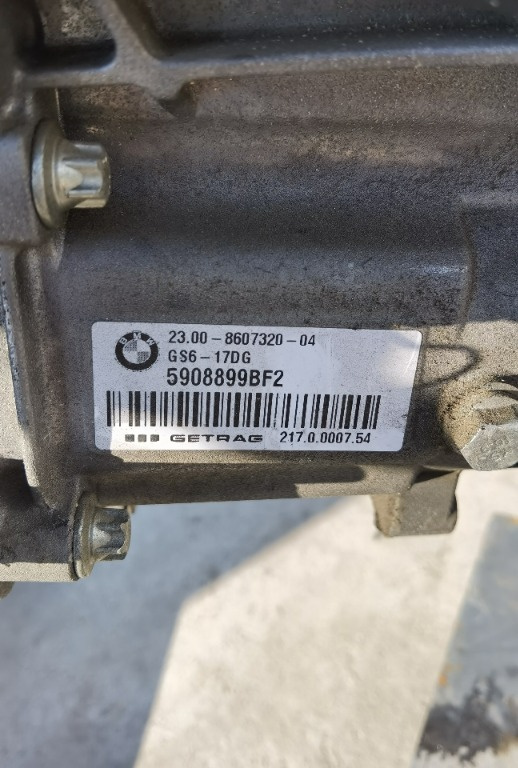 Cutie viteze MANUALA GS617DG BMW F30 F34 F21