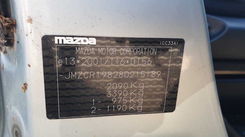 Cutie Viteze Manuala in 5 Trepte Mazda 5 1.8 i Benzina 2005 - 2010 [C3438]
