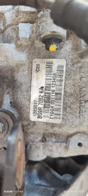 Cutie viteze manuala Volvo v60 2.0 d cod motor D5204T2 , an de fabricatie 2012 cod BG97-7002-KA