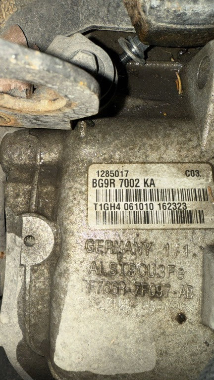 Cutie viteze manuala Volvo V70 V60 2.0 D cod motor D5204T2 ,an 2011 cod 1285017 / BG9R7002KA