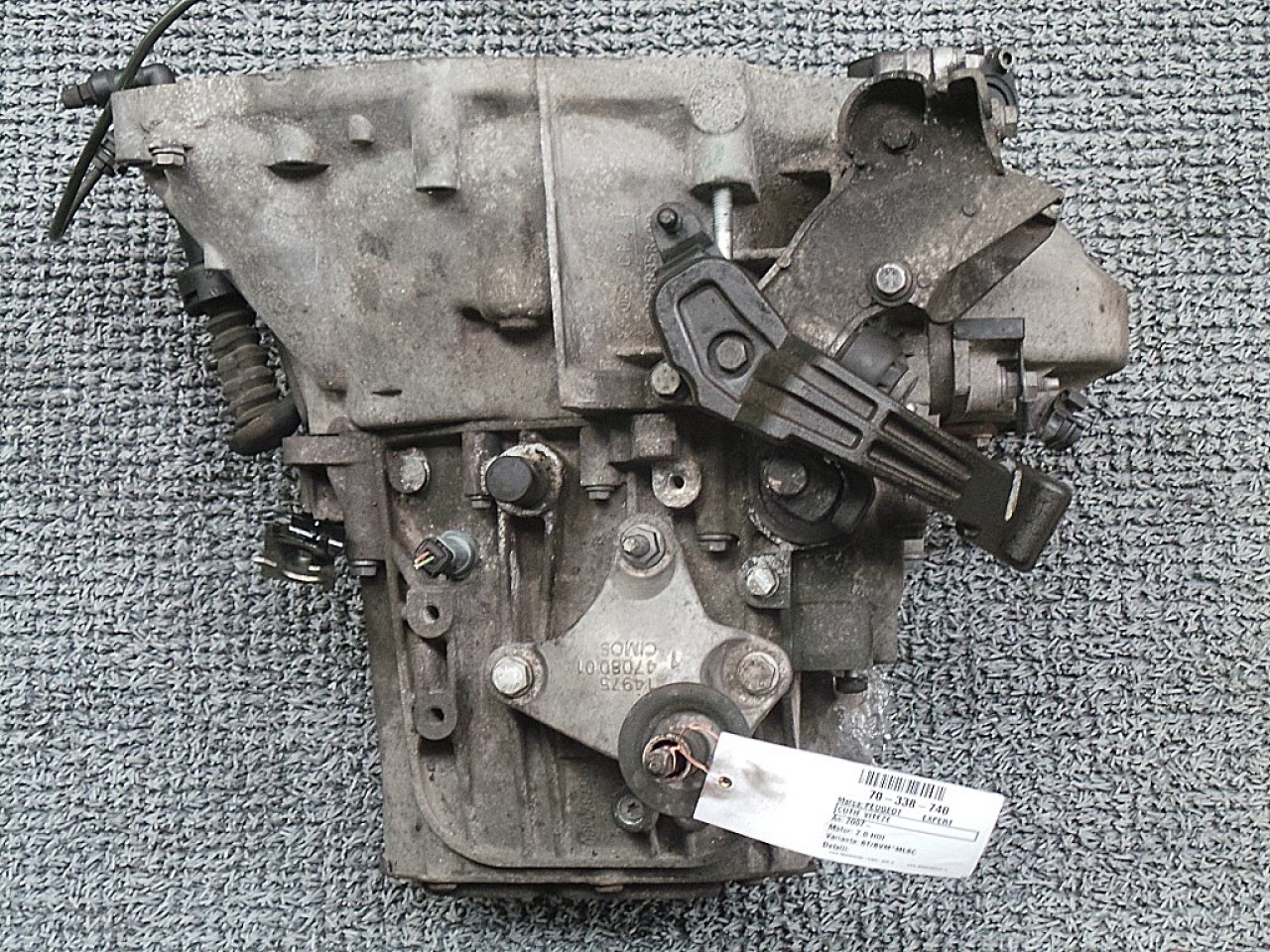 CUTIE VITEZE PEUGEOT EXPERT 2.0 HDI - (2007 2012)