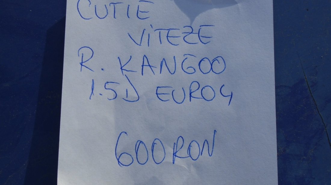 Cutie viteze renault kangoo 1.5d euro4