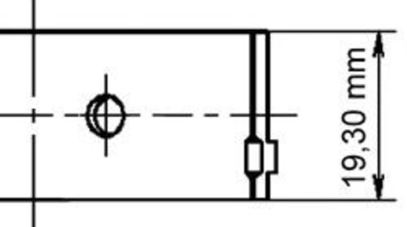 Cuzineti biela OPEL ASTRA F Combi (51, 52) (1991 - 1998) KOLBENSCHMIDT 77272620 piesa NOUA