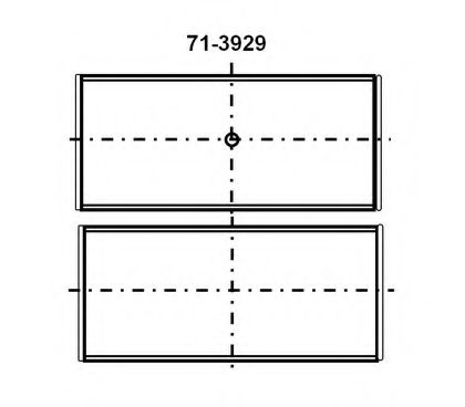 Cuzineti biela SEAT TOLEDO I (1L) (1991 - 1999) GLYCO 71-3929/4 STD piesa NOUA