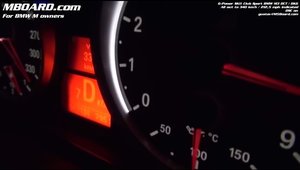 Da peste cap vitezometrul: un BMW M3 de 630 CP depaseste 330 km/h in linie dreapta