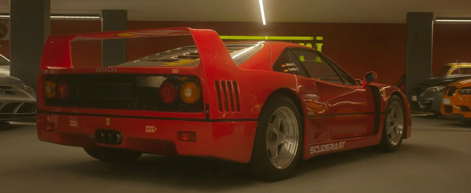 Da volumul la maxim! Asa suna un FERRARI F40 cu evacuare TUBI