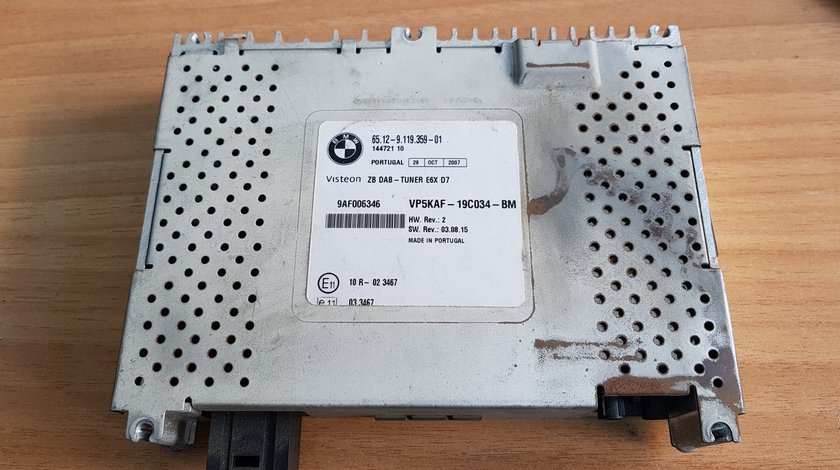 dab tuner bmw E87/E90/E60/E65/E70 seria 1 / 3 / 5 / 7 / X5 cod 65129216459
