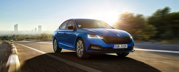 Daca n-ai bani de RS, asta-i masina ta. Skoda lanseaza noua Octavia Sportline cu design sportiv si pana la 204 CAI sub capota