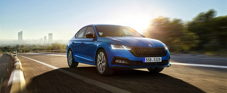 Daca n-ai bani de RS, asta-i masina ta. Skoda lanseaza noua Octavia Sportline cu design sportiv si pana la 204 CAI sub capota