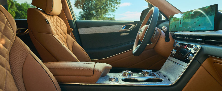 Daca nu vrei s-auzi de BMW X5, asta-i masina ta. Are motor de 375 de cai, scaune cu masaj si boxe de la Bang & Olufsen