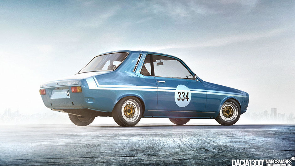 Dacia 1300 Spoon Edition: un sport-coupe cu 2 locuri pe care l-am vrea in realitate