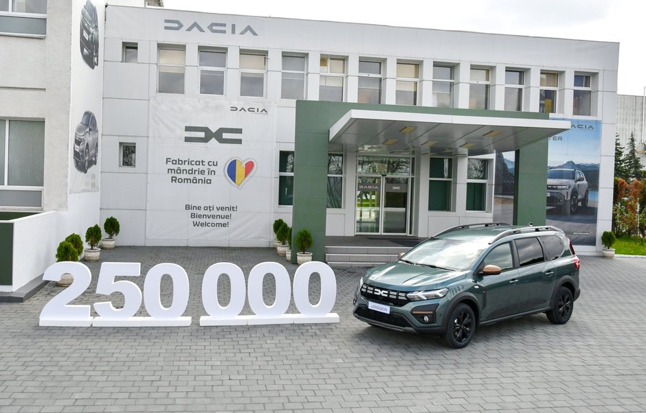Dacia a produs la Mioveni, in Romania, 250.000 de exemplare Jogger