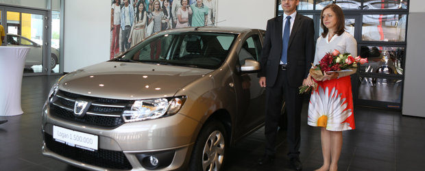 Dacia a vandut in Romania Loganul cu numarul 1.500.000
