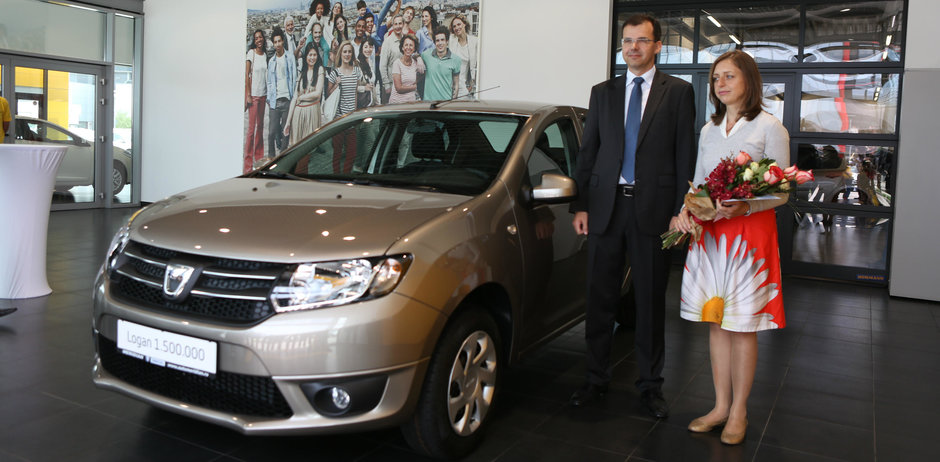 Dacia a vandut in Romania Loganul cu numarul 1.500.000