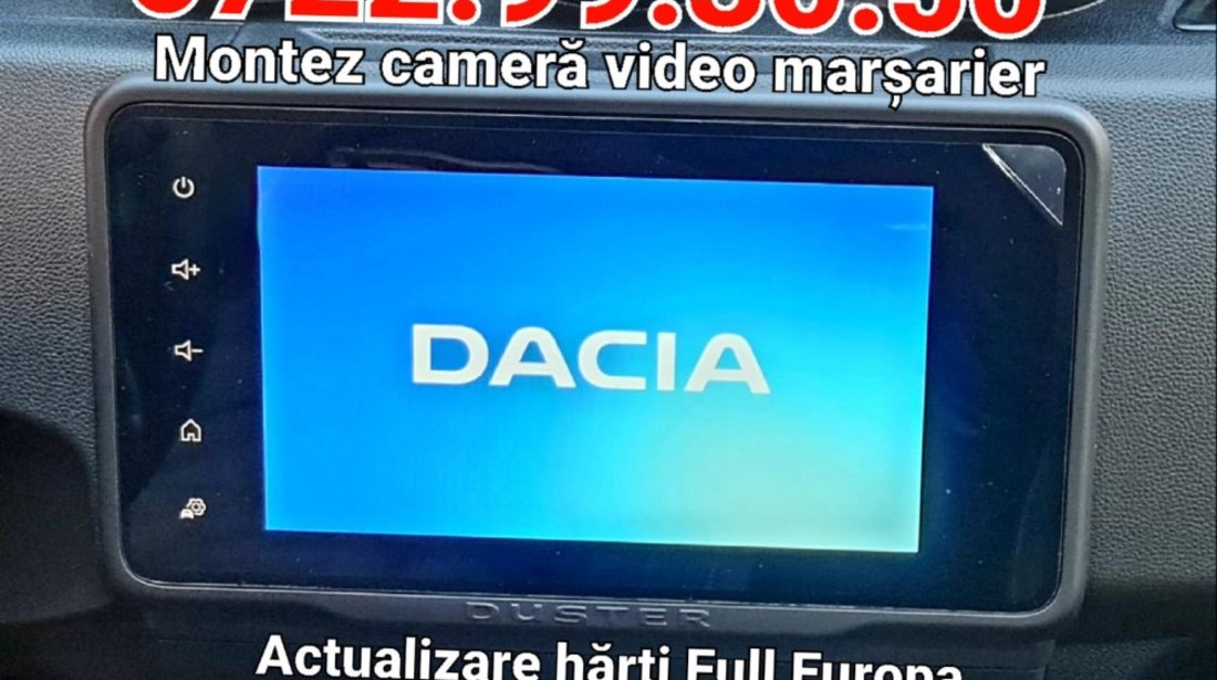 Dacia Cameră marșarier video reverse instalez Dacia Logan Stepway Sandero Renault Clio 4