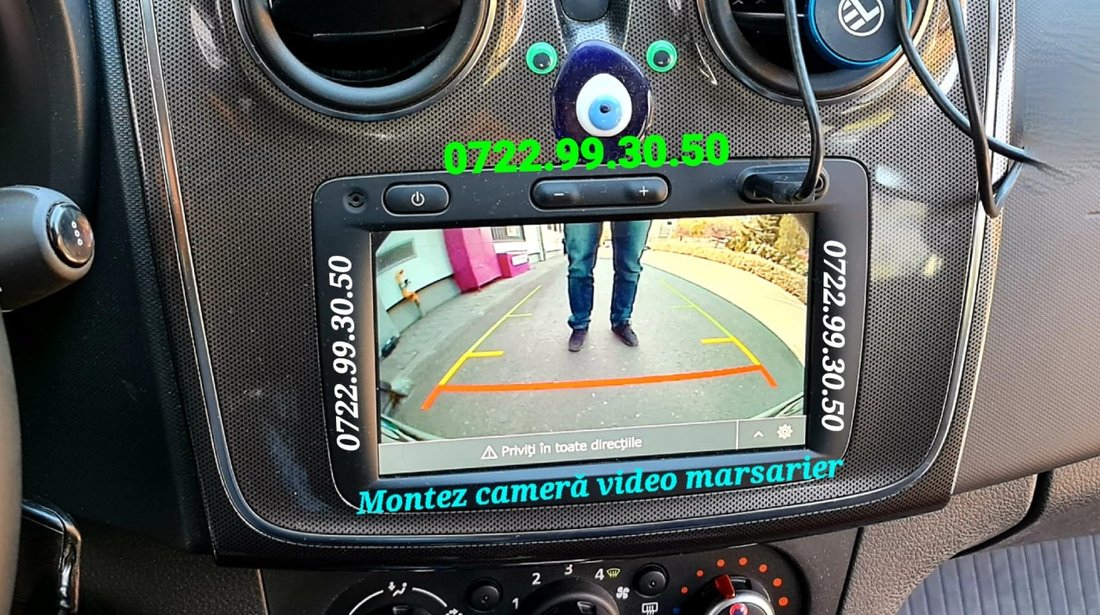 DACIA Camera Auto Marsarier Instalare Montaj Activare Functii Dacia Logan Duster Sandero Lodgy