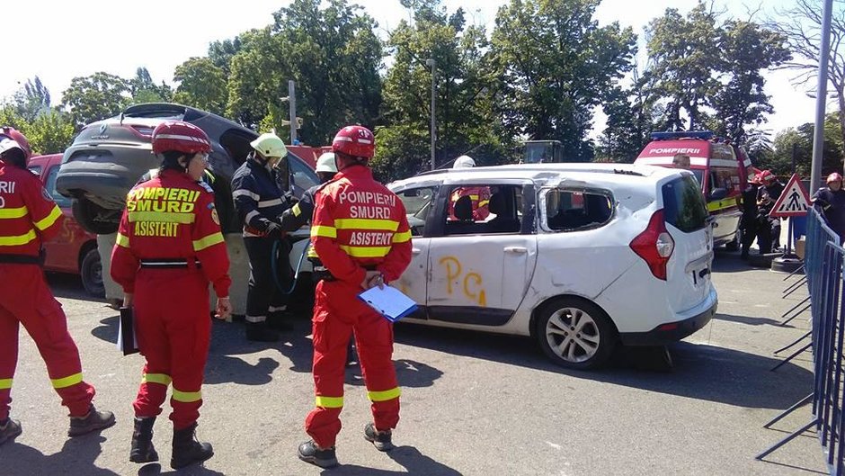 Dacia contribuie la salvarea de vieti: 40 de automobile pentru simularile IGSU