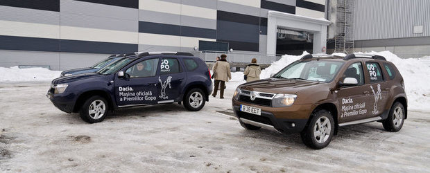 Dacia, de cinci ani, pe afisul Galei Premiilor Gopo