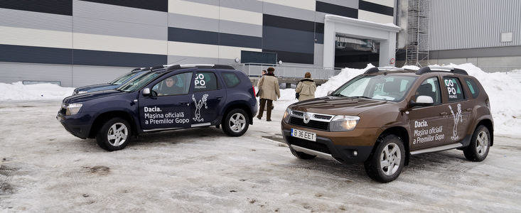 Dacia, de cinci ani, pe afisul Galei Premiilor Gopo Dacia, de cinci ani, pe afisul Galei Premiilor Gopo