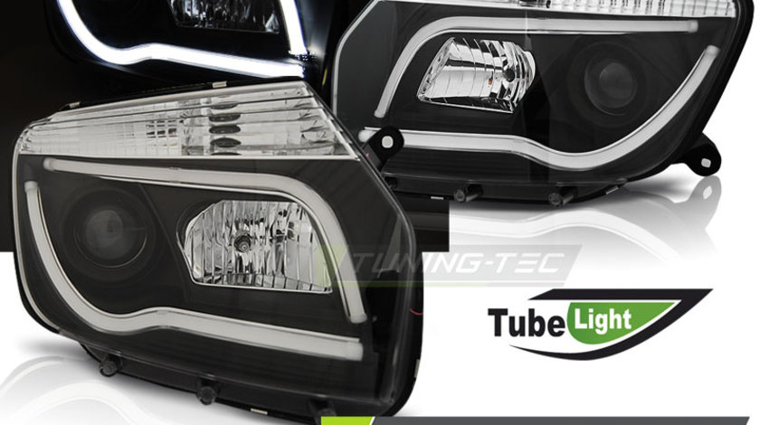 DACIA DUSTER 04.10-14 BLACK TUBE LIGHT